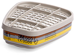 Сменный патрон 3М™ 6057 (ABE1) для масок и полумасок :: Техноавиа в Алматы