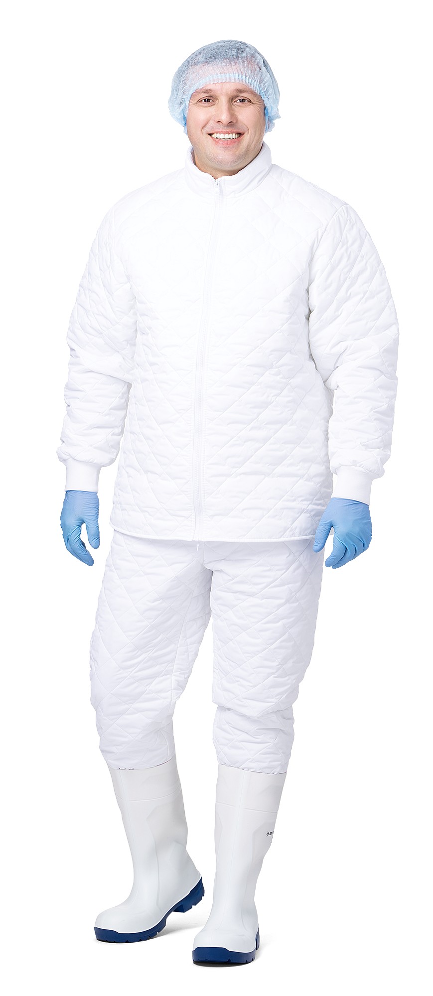 Куртка утепленная «Фридж» белая в Белгороде